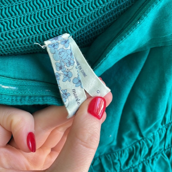 Green Strapless Maeve Dress - Picture 6 of 6